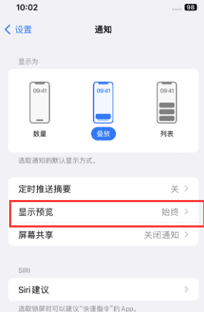 武定苹果售后维修中心分享iPhone手机收不到通知怎么办 