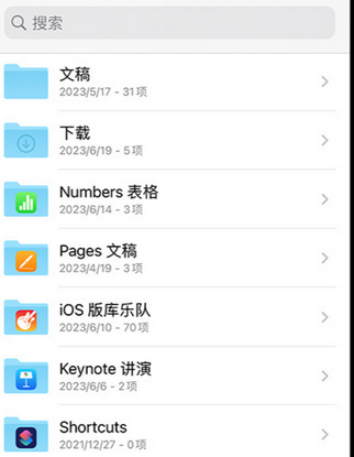 武定apple维修中心分享iPhone文件应用中存储和找到下载文件