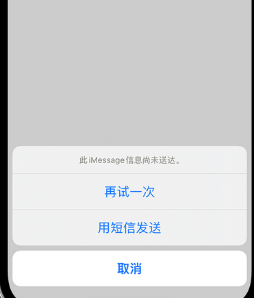 武定apple维修iPhone上无法正常发送iMessage信息