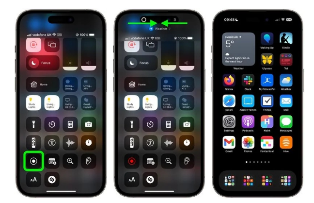 武定苹果手机维修分享iPhone14录屏如何隐藏灵动岛和红色指示器 