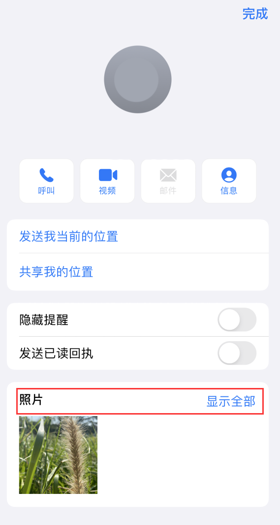 武定苹果手机维修分享如何快速查找 iMessage 信息中的图片等附件 
